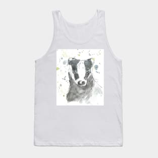 Shy badger Tank Top